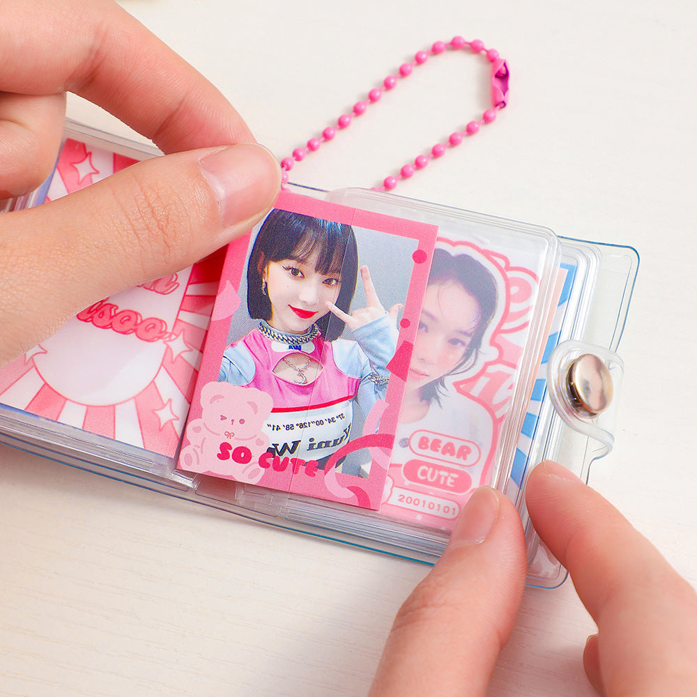 Mini Photo Album Keychain - Tiny KPOP Collect Book