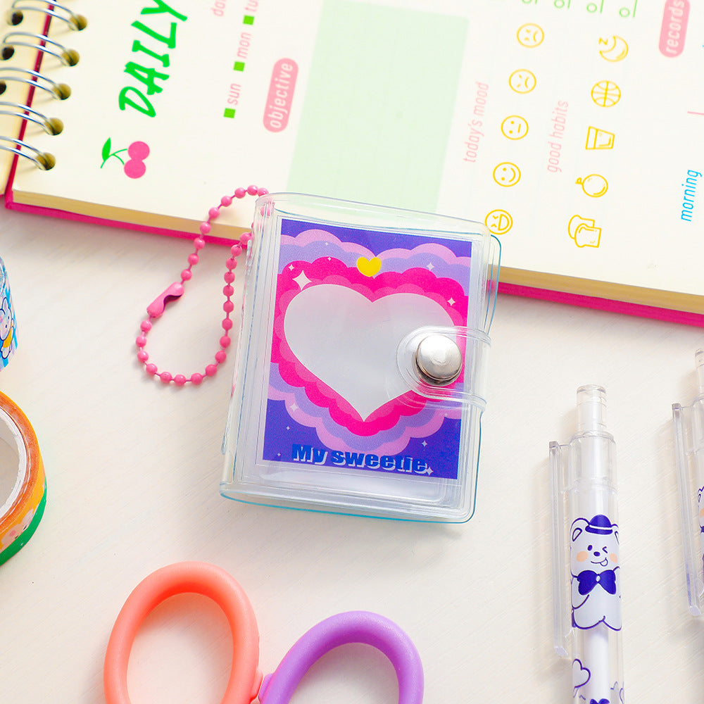 Mini Photo Album Keychain - Tiny KPOP Collect Book