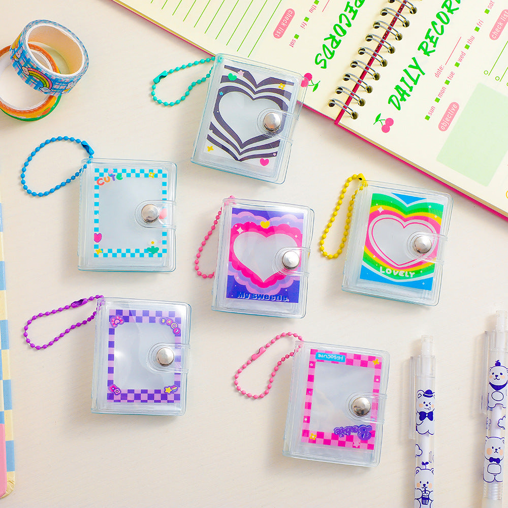 Mini Photo Album Keychain - Tiny KPOP Collect Book