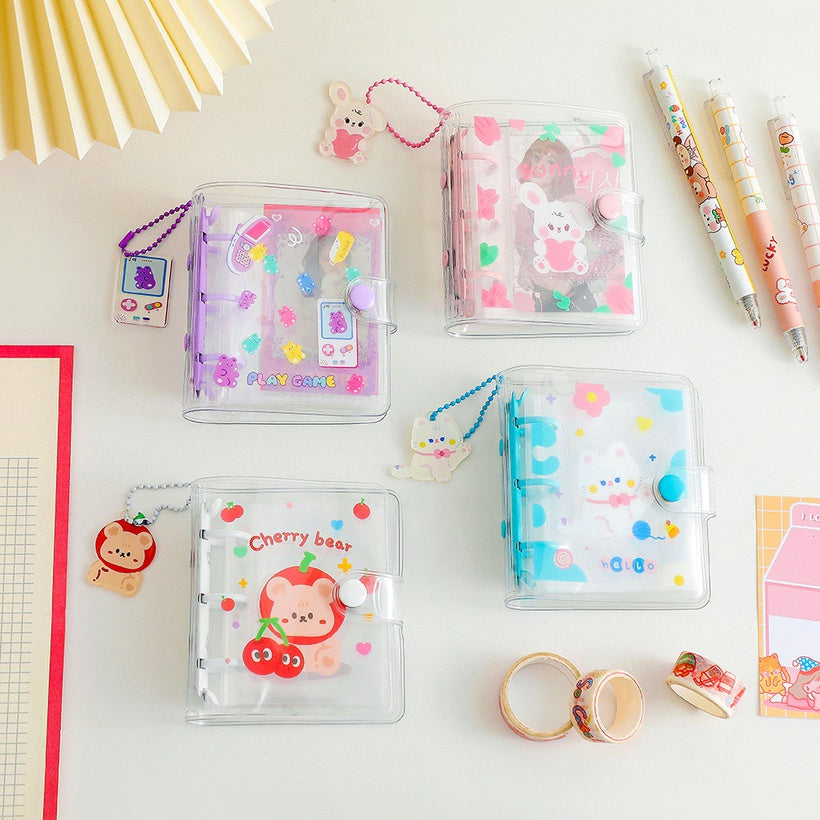Kawaii KPOP Collect Book - Red Cherry Bear Binder