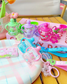 Kawaii Baby Bottle Bunny Liquid Keychains