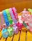Kawaii Baby Bottle Bunny Liquid Keychains