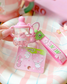 Kawaii Baby Bottle Bunny Liquid Keychains