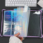 Holographic A5 Binder Refill Inserts (10 Pages) - Clear, Stars, and Cherry Blossom Designs