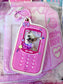 Kawaii Y2K Retro Phone Photo Keychain