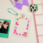 Kawaii Ribbon Photocard Holder Keychains