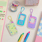 Kawaii Y2K Retro Phone Photo Keychain