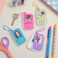 Kawaii Y2K Retro Phone Photo Keychain