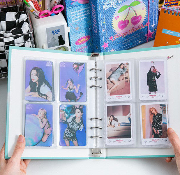 Y2K Denim Style A5 KPOP Photocard Binders – The Kawaii Magic Shop