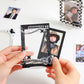 Black and White Y2K Photocard Frames