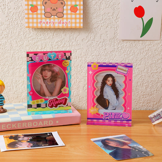 Kawaii Colourful KPOP Photocard Frames