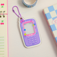Kawaii Y2K Retro Phone Photo Keychain