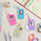 Kawaii Y2K Retro Phone Photo Keychain