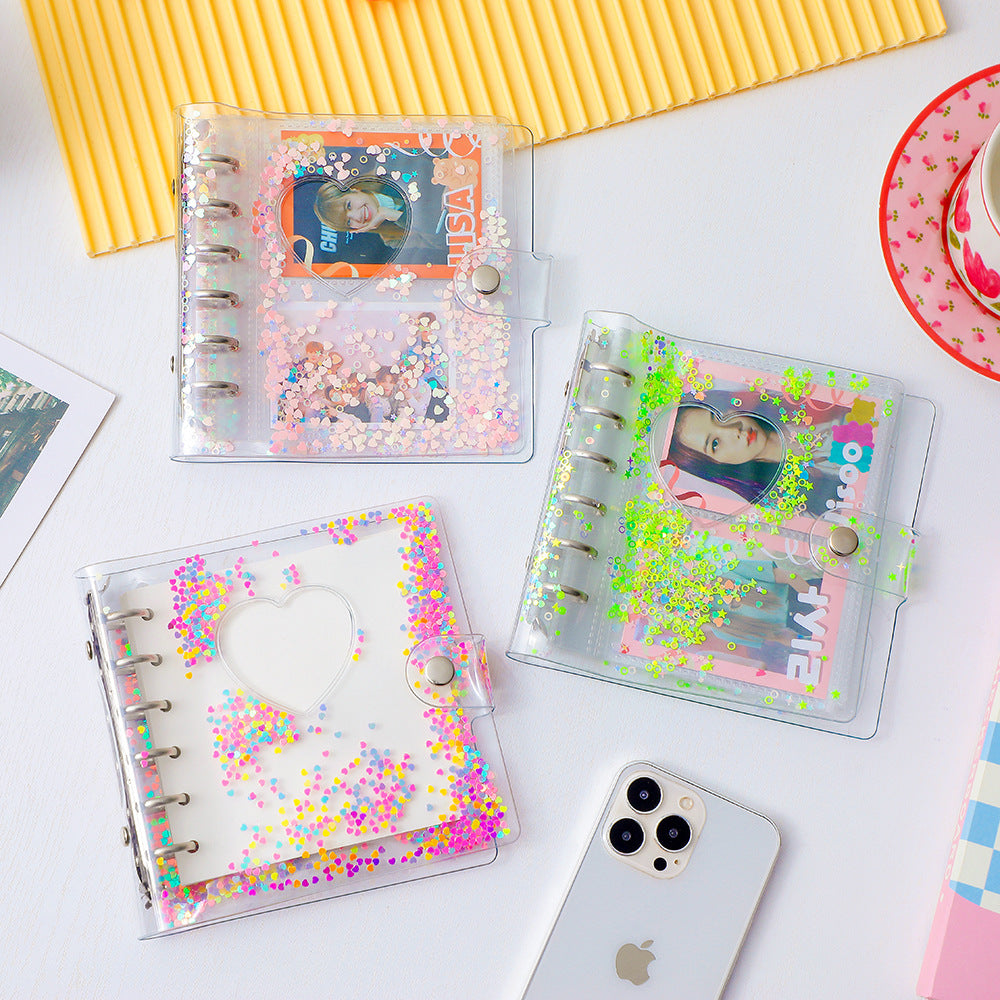 K-pop Glitter Photocard Binders / Collect Books / Jelly Binders