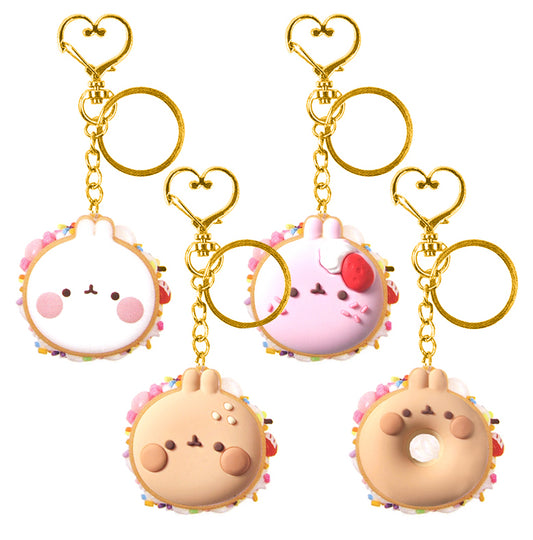 DIY Molang Macaron Keyring Kit (Random)