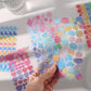 Kawaii Rainbow Deco Stickers Sheet