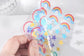 Kawaii Rainbow Deco Stickers Sheet