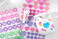 Kawaii Rainbow Deco Stickers Sheet
