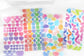 Kawaii Rainbow Deco Stickers Sheet